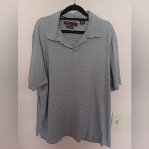 Perry Ellis Grey XXL Polo Shirt